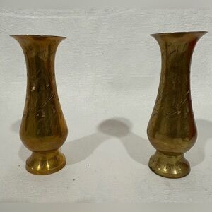 Elegant brass Vases